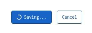 A save button indicating that it's spinning