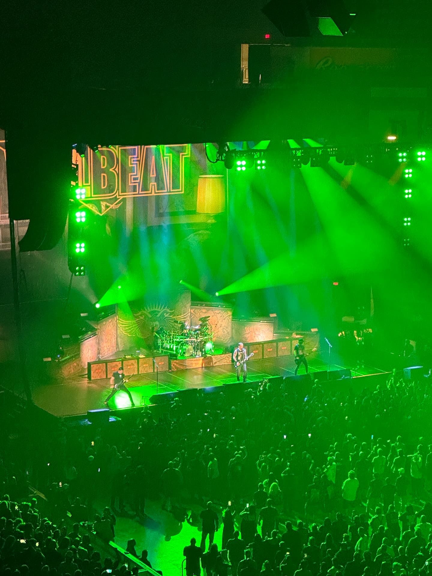 Volbeat playing live in Hershey, PA